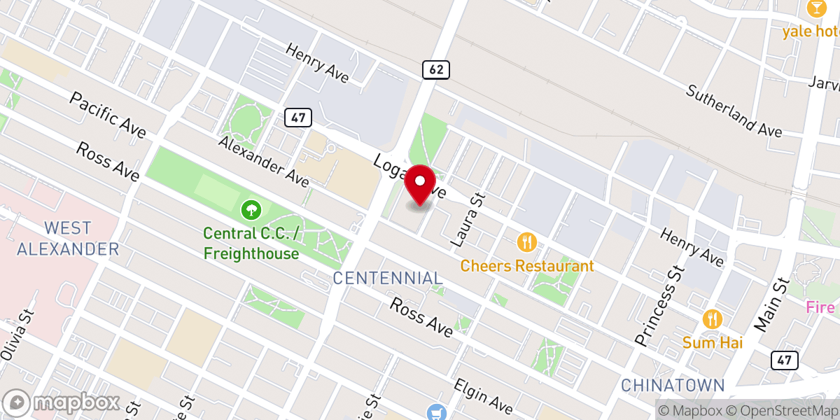 Map showing location of Believers Church
