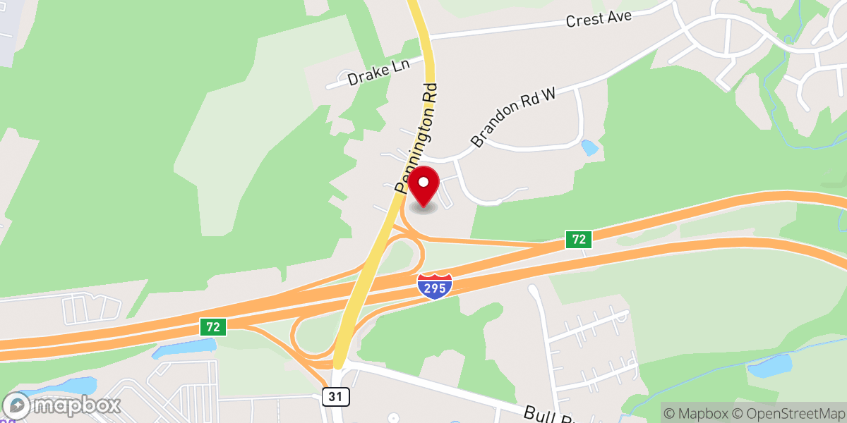 Map showing location of Princeton Community Church