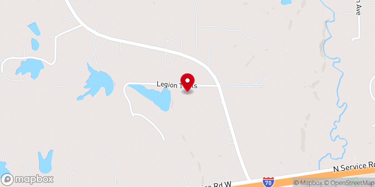Map showing location of AGAPE Food Pantry and Administration Offices
