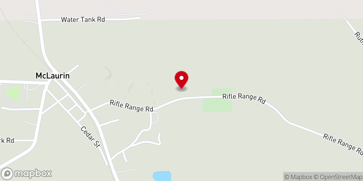 Map showing location of Morning Star Baptist Church