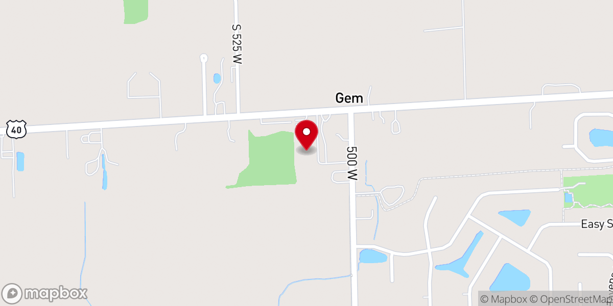 Map showing location of In GOD’S Hands