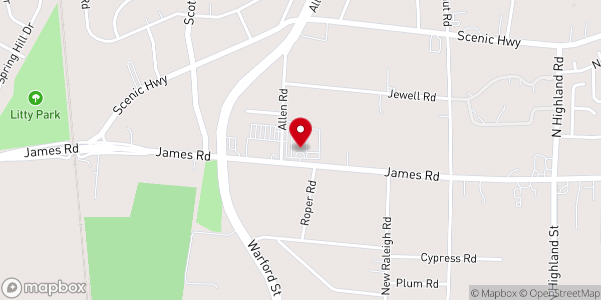 Map showing location of Golden Gate Cathedral
