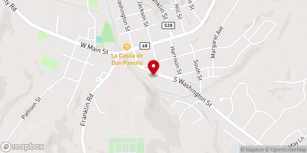 Map showing location of Gospel Life Church