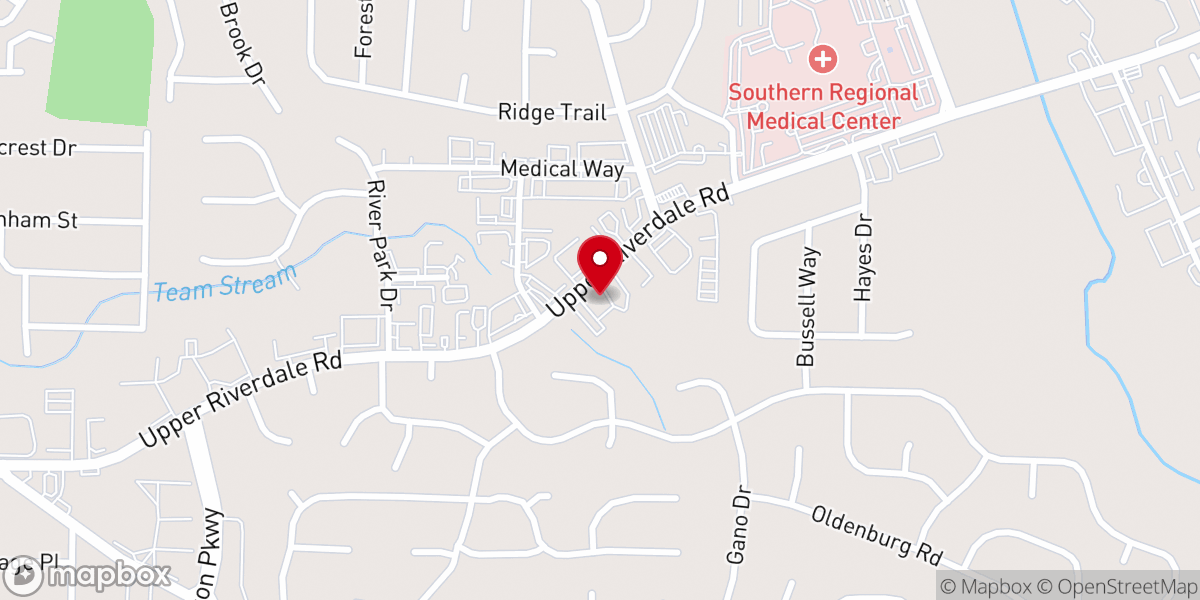 Map showing location of Iglesia Bautista Victoria en Cristo