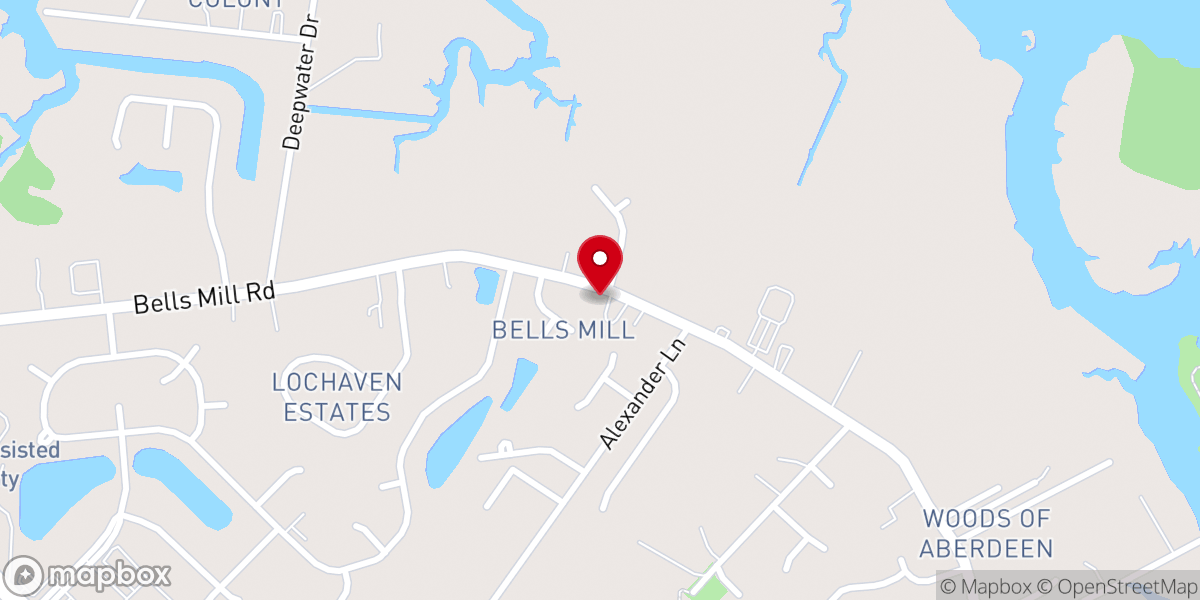 Map showing location of Church of the Advent COGIC