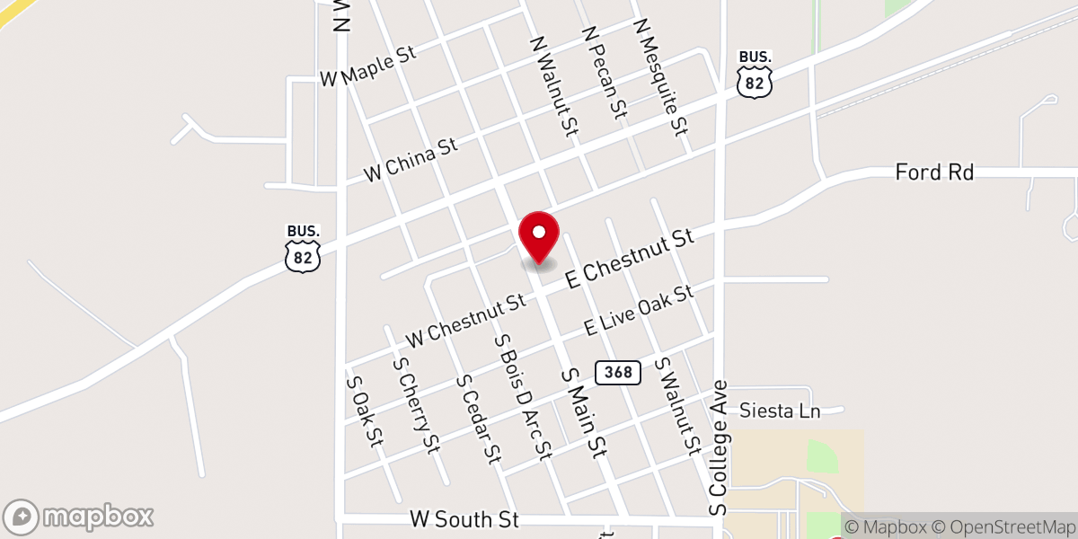 Map showing location of Church 2:42