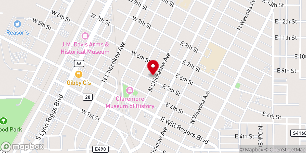 Map showing location of Musgrove Merriott Smith Services