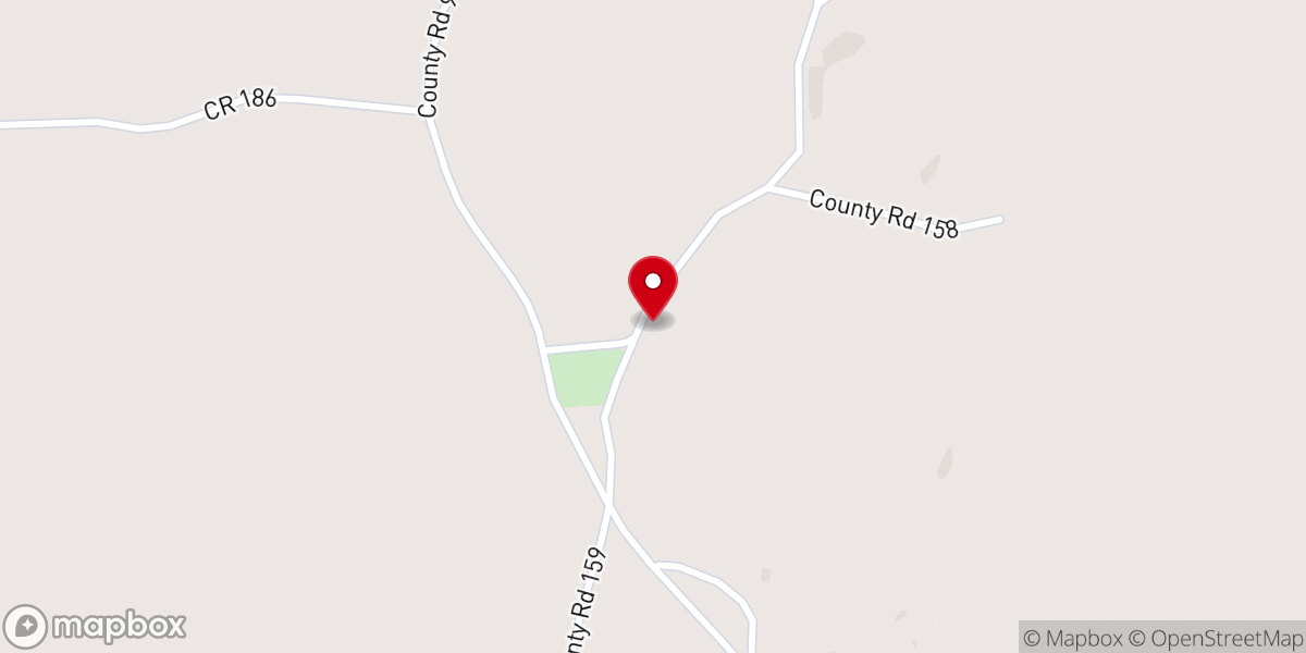 Map showing location of Rutledge-Salem United Methodist