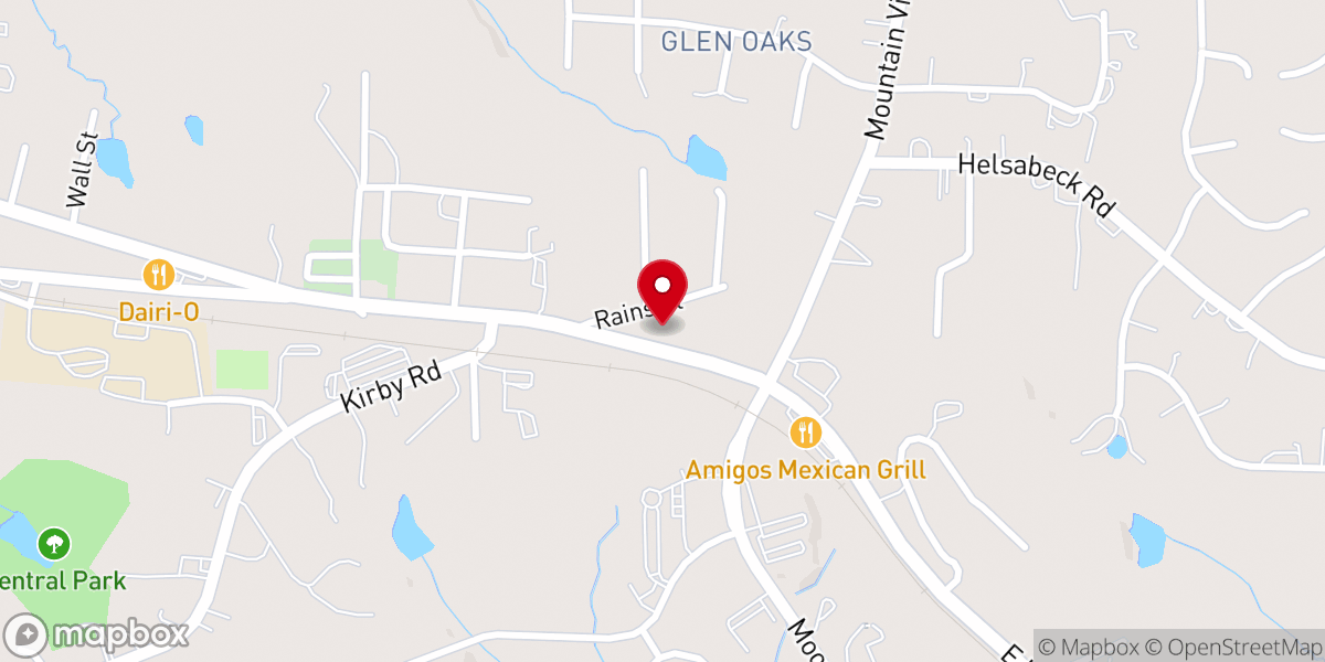 Map showing location of Dancing Daughters Ministry, Inc