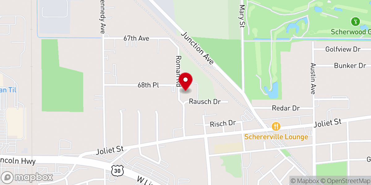 Map showing location of St Michaels