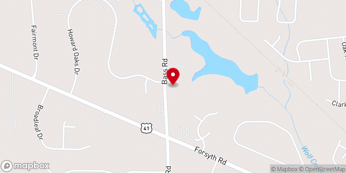 Map showing location of Spirit of Life Revival Center International
