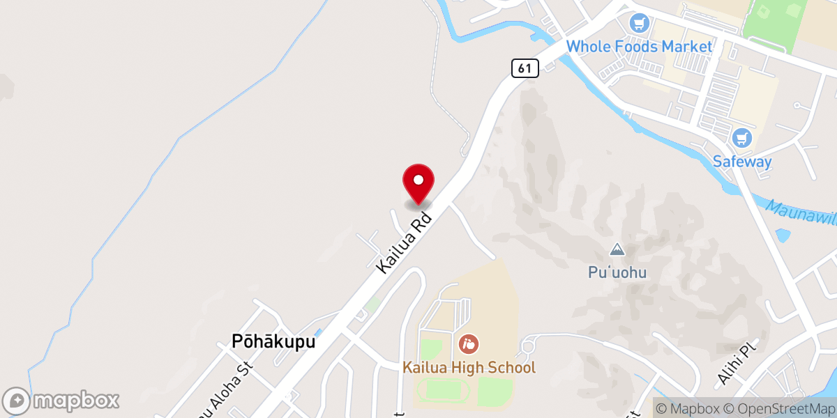 Map showing location of St John Lutheran Church