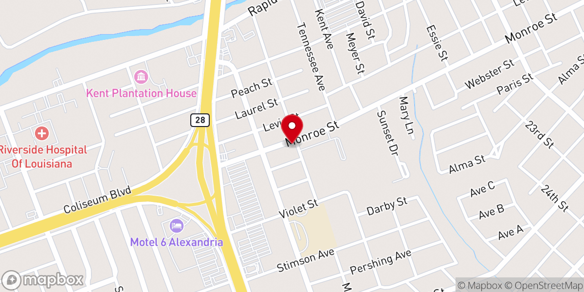 Map showing location of Refuge Church-Apostolic Faith