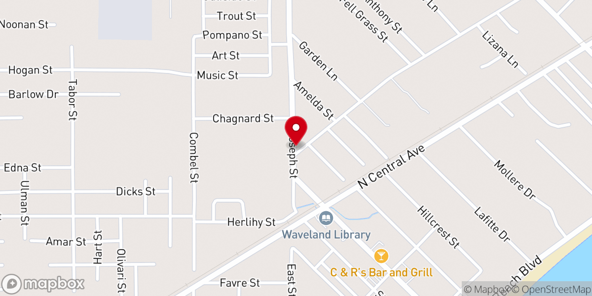 Map showing location of Salt Life Baptist Church