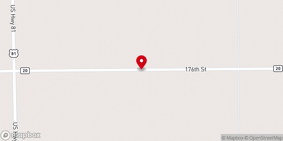 Map showing location of Evangelical Wesleyan Church