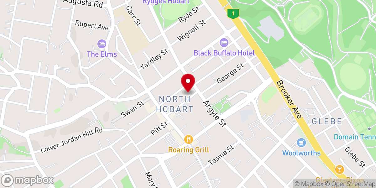 Map showing location of Soul Presbyterian Church