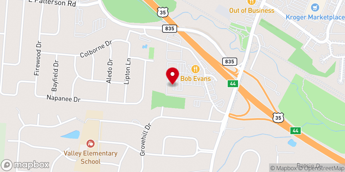 Map showing location of LifeSpring Church | Beavercreek OH