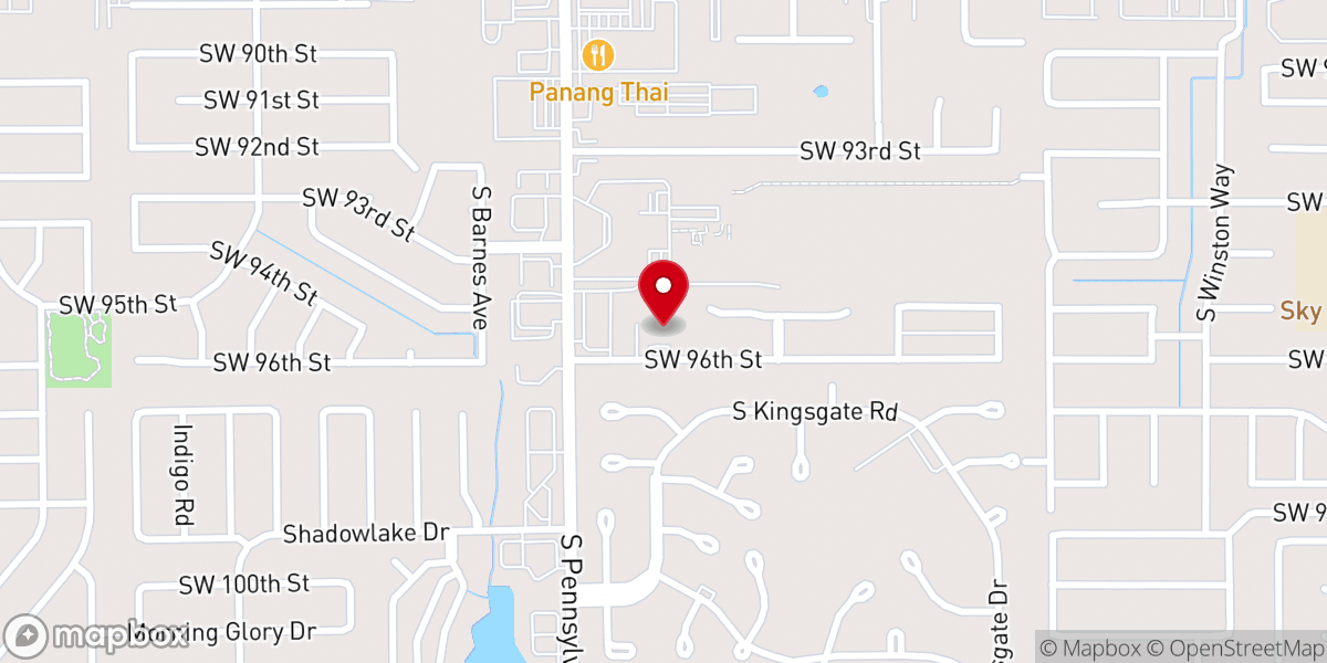 Map showing location of God of No Limits Family Ministries