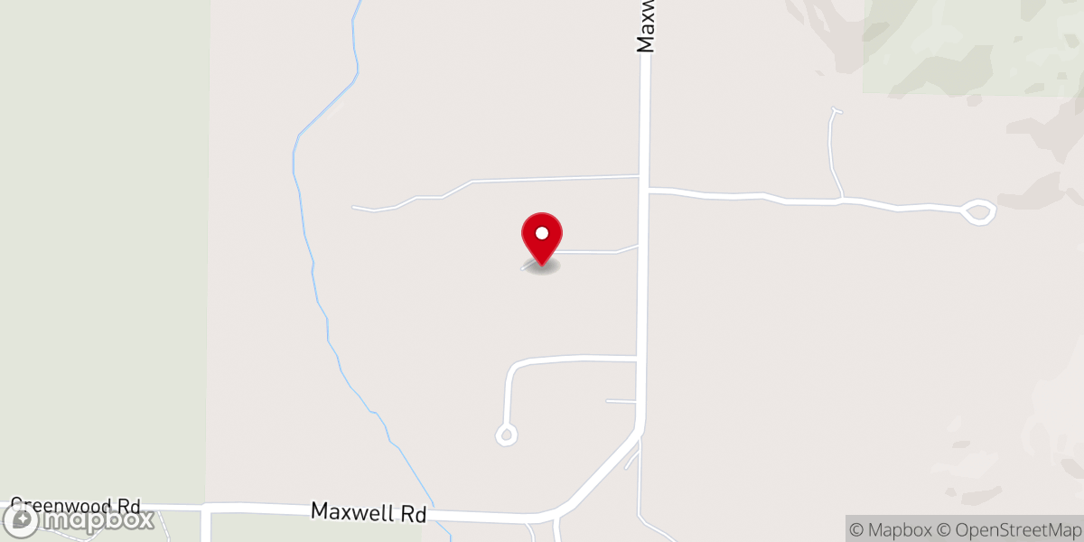 Map showing location of Marian Center in Joy Valley