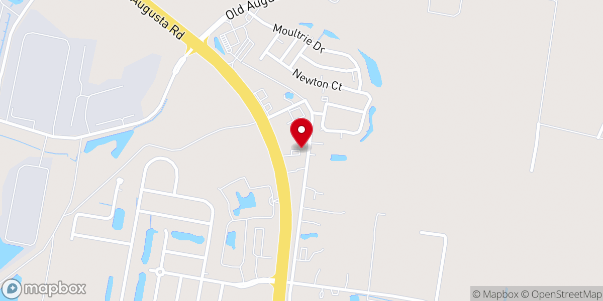 Map showing location of New Beginnings Sanctuary, Port Wentworth, GA.