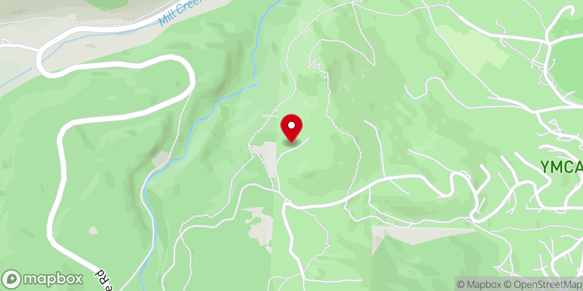 Map showing location of Ymca chapel