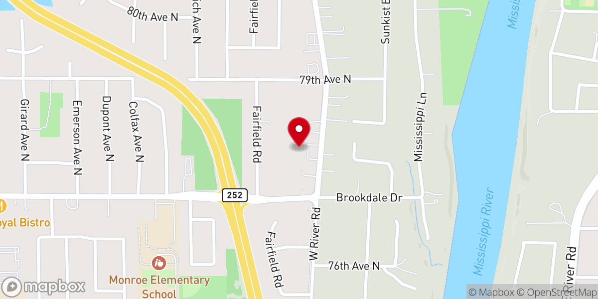 Map showing location of Way Cross Evangelical Church