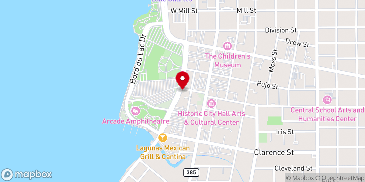 Map showing location of 14th Judicial Judge's Office