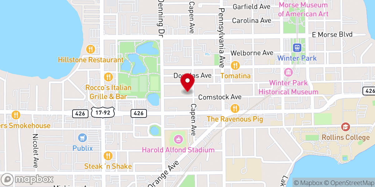 Map showing location of New Warner Chapel Primitive Baptist Church