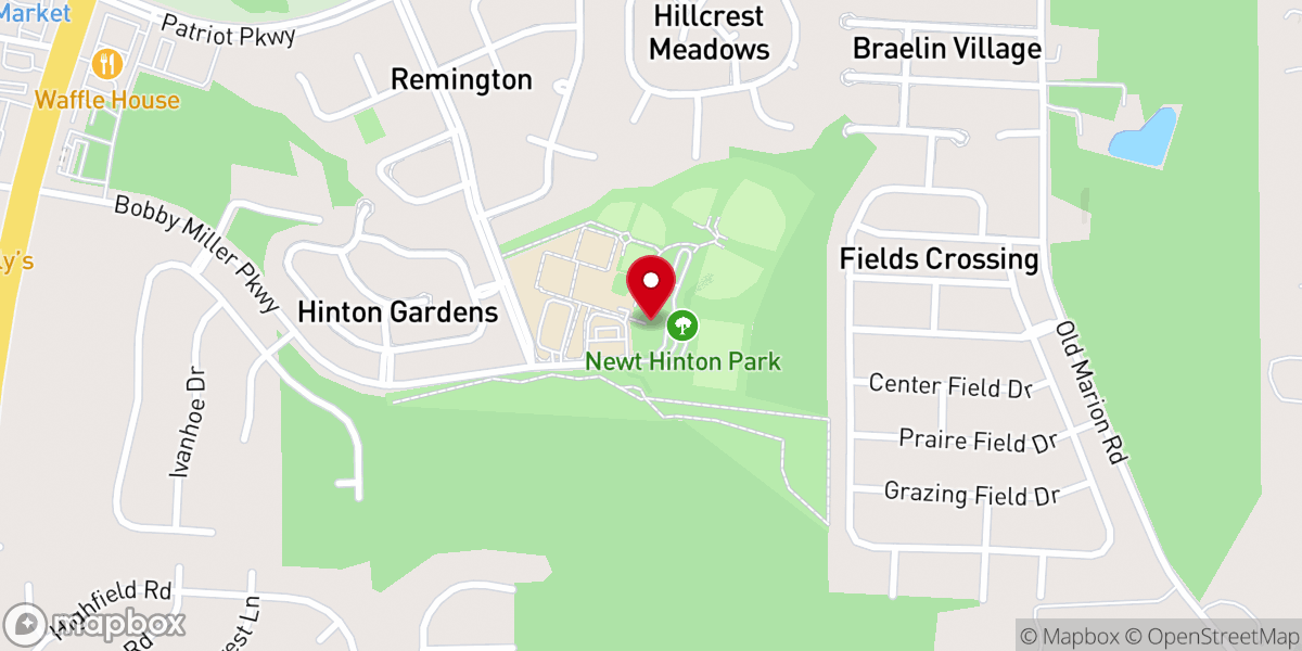 Map showing location of The Redeemed Christian Church of God (RCCG), Jesus House Tuscaloosa