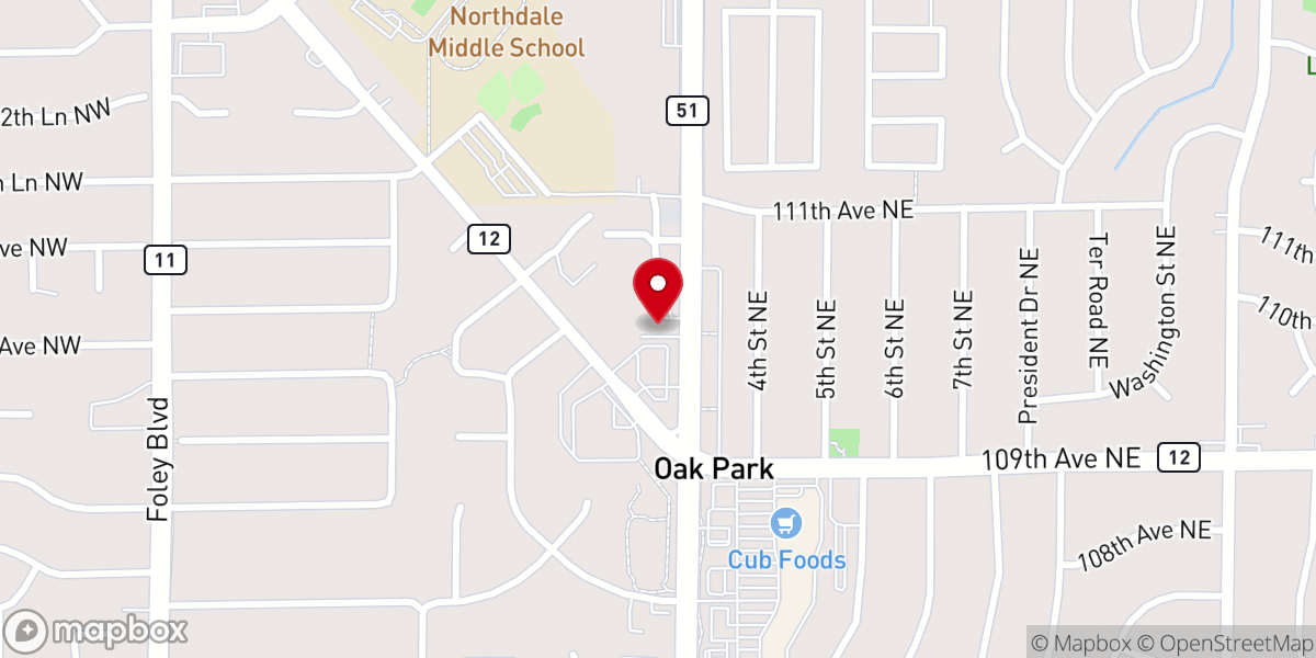 Map showing location of Believers Bible Chapel