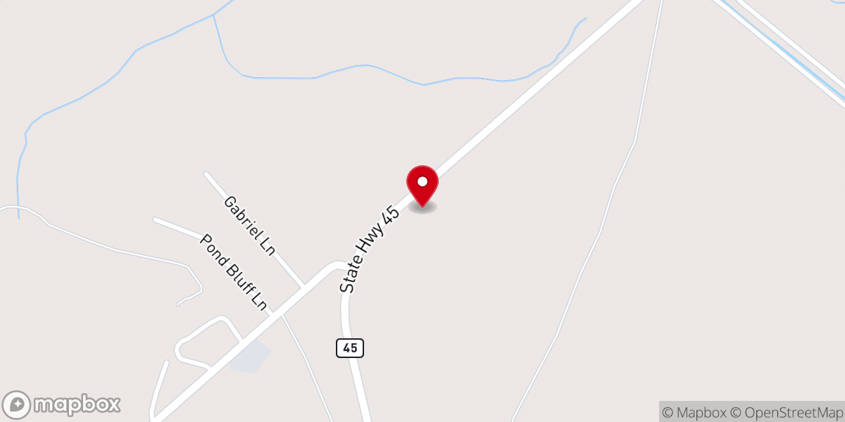 Map showing location of Belle Isle Presbyterian Church