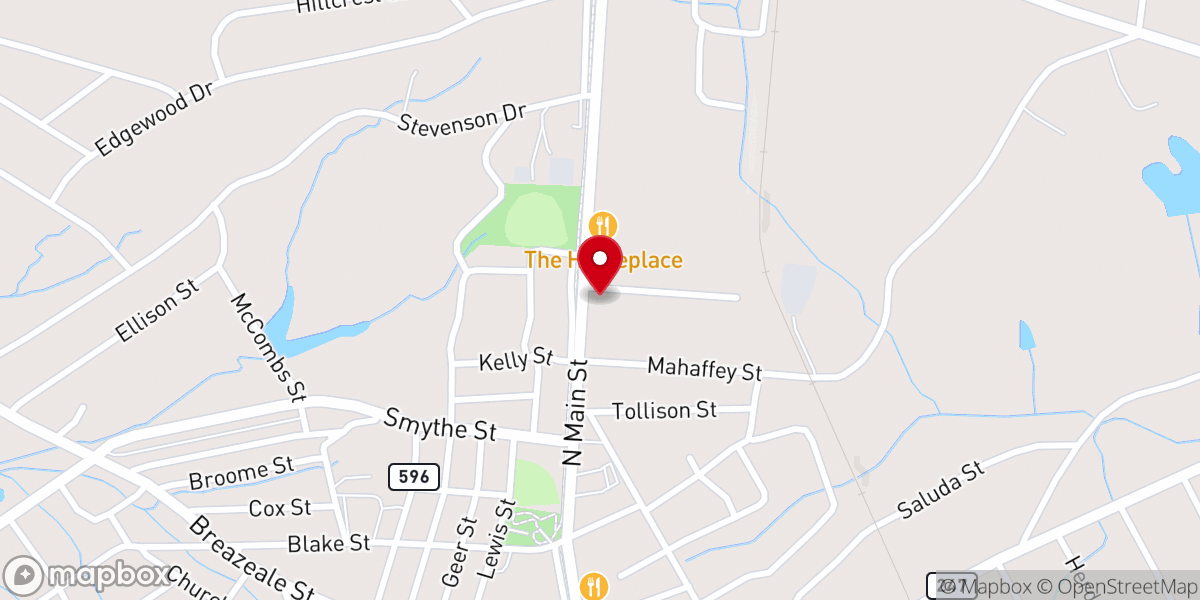 Map showing location of Belton Interfaith Ministries