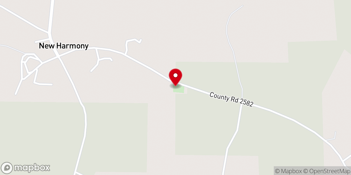 Map showing location of Bennett Chapel Missionary Baptist Church