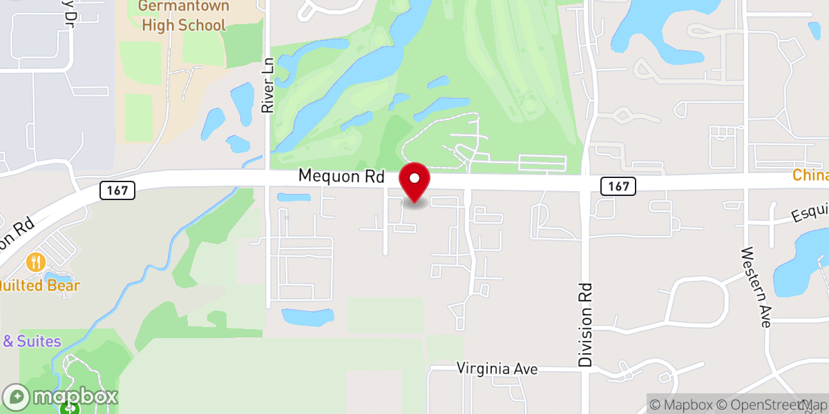 Map showing location of Berean Family Worship Center Germantown