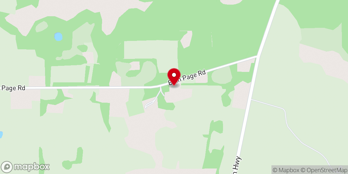 Map showing location of Beth Page Missionary Baptist