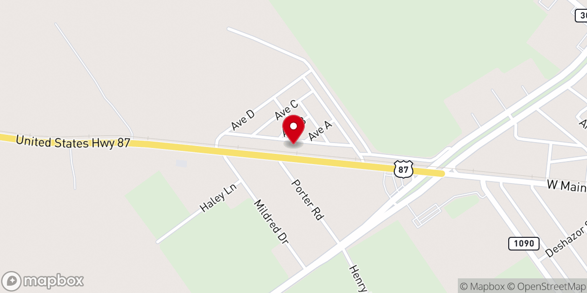 Map showing location of Bethel Assembly of God, Betel Asamblea De Dios