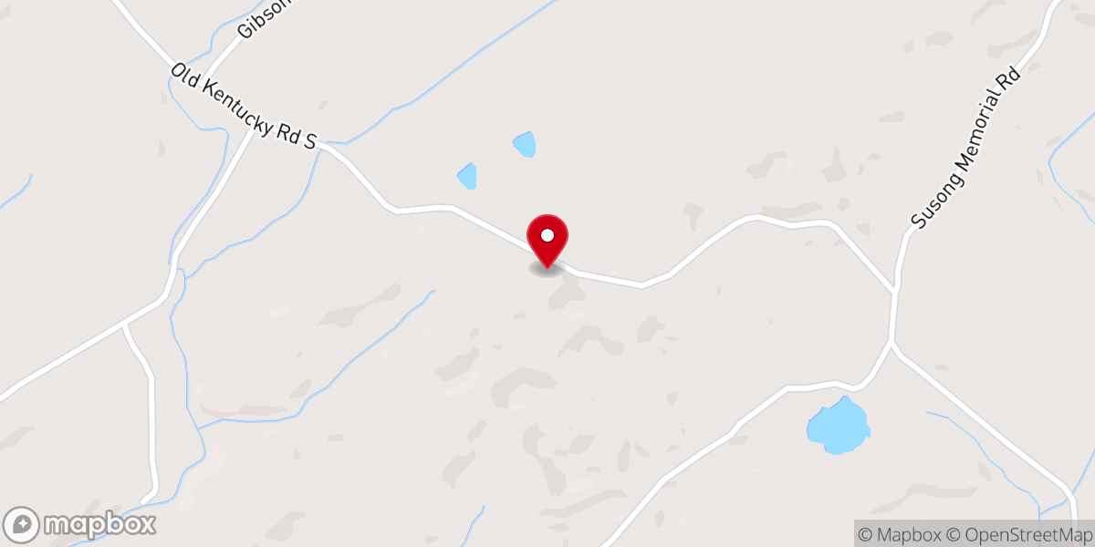 Map showing location of Bethel Full Gospel Church