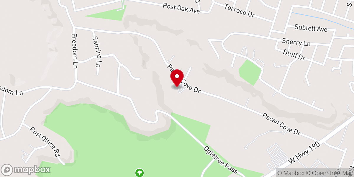 Map showing location of Bethesda Fellowship Ministries