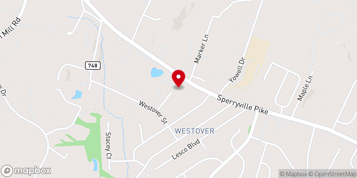 Map showing location of Bethlehem Christian Fellowship
