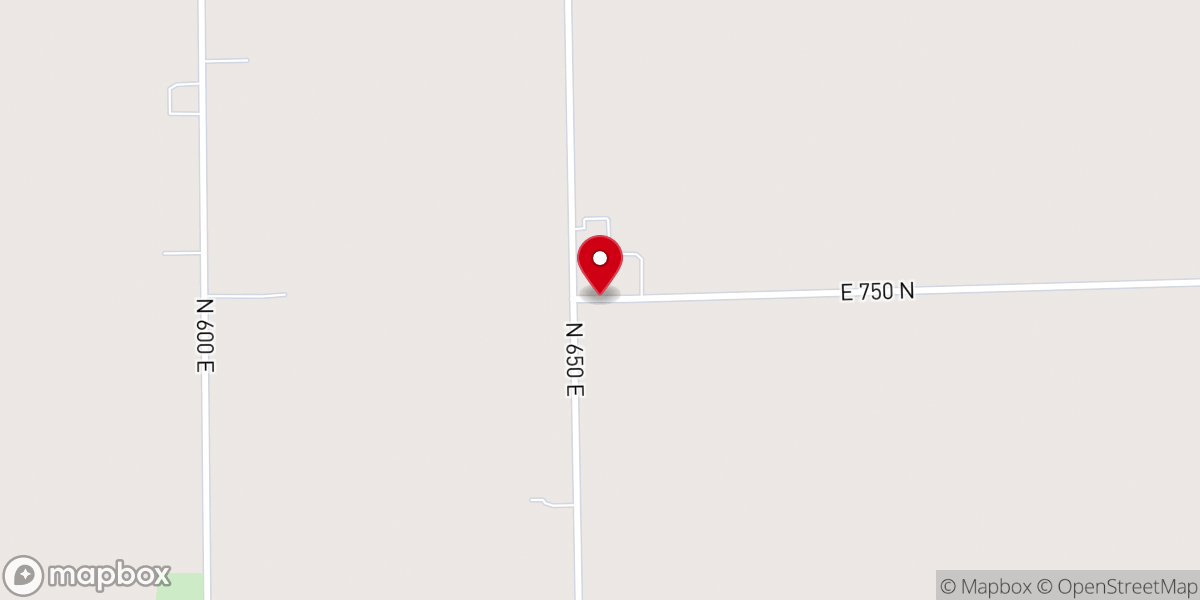 Map showing location of Bethlehem Lutheran Church & School