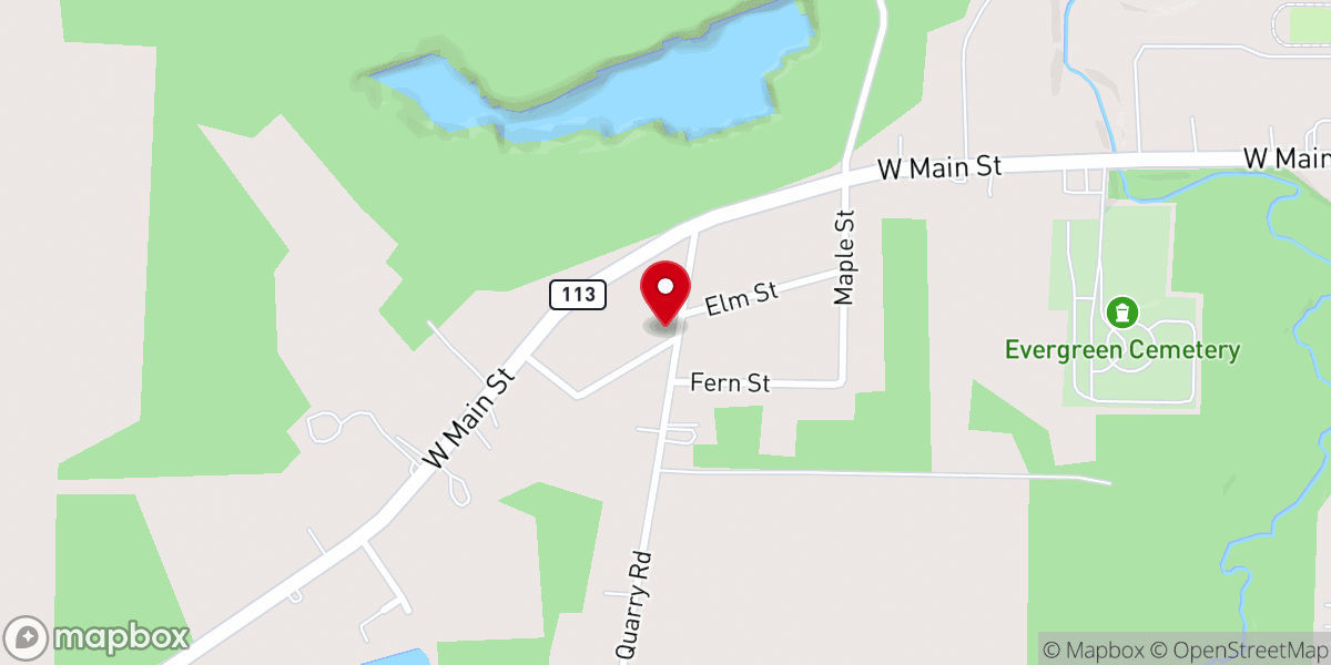Map showing location of St Johns & Henrietta Church