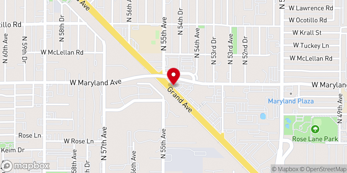 Map showing location of New Destiny International Christian Center