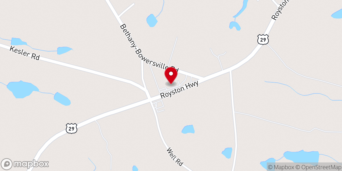 Map showing location of Christian Worship Assembly, Inc.