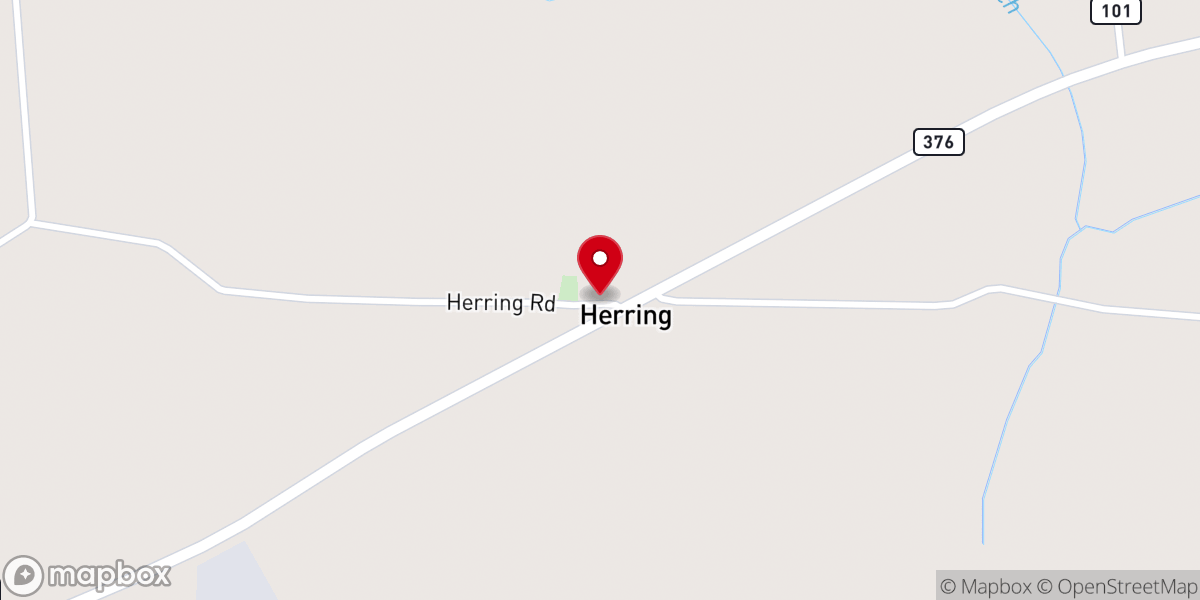 Map showing location of Strickland Church