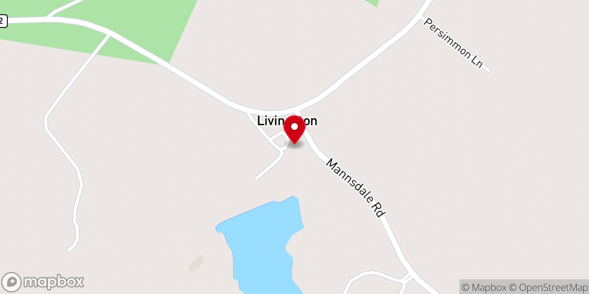 Map showing location of Livingston Fellowship