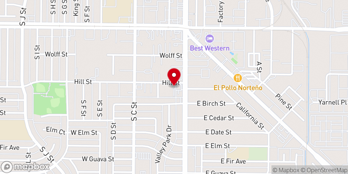 Map showing location of Full Life Christian Assembly