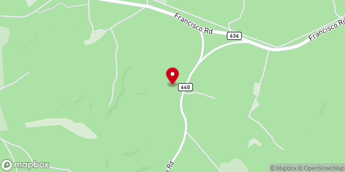 Map showing location of Iglesia judá monte de sion