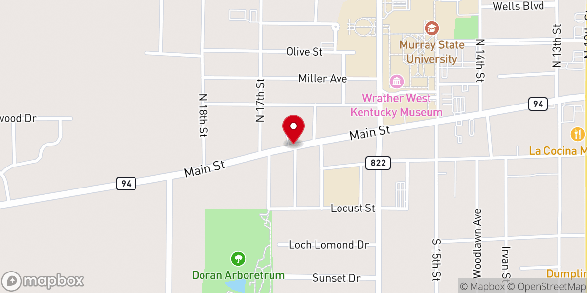 Map showing location of Christian Science Society