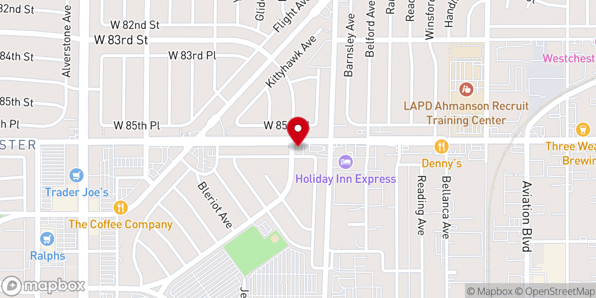 Map showing location of Grace Assembly Of God