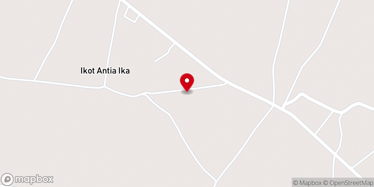 Map showing location of Anglican Church of Resurrection, Ikot Antia